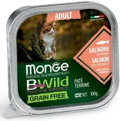 Bwild Pašteta za macke, Losos i povrce, 100g