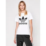 adidas Majica adicolor Classics Trefoil GN2899 Bela Regular Fit