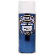 Sprej za kovino 3v1 sijaj 400ml DTR SMOOTH Hammerite - Bela sijaj