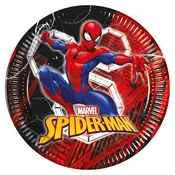 Procos Papirnati krožniki - Spiderman World of Web 26 cm 6 kos