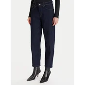ONLY Jeans hlače Emily 15356761 Mornarsko modra Mom Fit