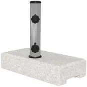Homestar Podstavek za senčnik 45x225x40 cm siva granit