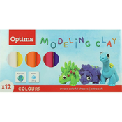 Plastelin optima 1/12 VSE ZA ŠOLO