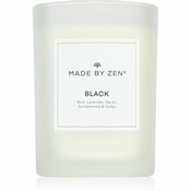 MADE BY ZEN Black dišeča sveča 250 g