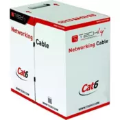 Techly ITP6-UTP-ICH Kabel UTP Cat6 LSZH 305m 100% CU siva