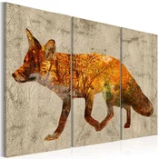 Slika - Fox in the Wood 60x40