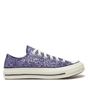 Modne superge Converse Chuck 70 Glitter A11134C Mornarsko modra