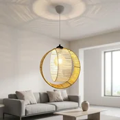 Opviq luster Ring, 1 × E27, žuti / beli