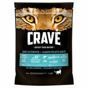 Crave Adult z lososom & belo ribo  - Varčno pakiranje: 6 x 750 g