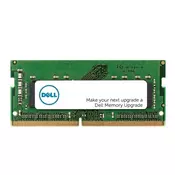DELL Memory Upgrade 8GB 1RX16 DDR5 SODIMM 5600 MHz