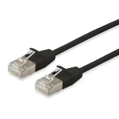 Equip Omrežni kabel 606125 črne barve, 2 m, Cat6a F/FTP (FFTP)