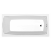 Pravokotna kad LILY, 140 x 70 x 39cm, bela - Bela - 140.00 - 84 - 39.00 - Akrilat - Vgrajen v tla - Pravokotna - 52.00 - Polysan - RECTANGULAR BATHTUBS - 70.00 - 140x70x39 cm - 173.00