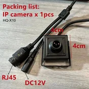 KJB Notranja mini IP kamera 4 MP z mikrofonom, 1,7 mm