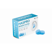 HASPRO 6P silikonski čepki za ušesa, modri
