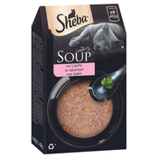 Sheba Mačja hrana Classic Soup - losos, 4 x 40 g - 160 g