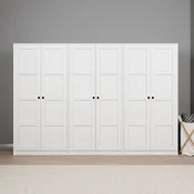 HANAH HOME Ormar bele boje Lucas 1600 89