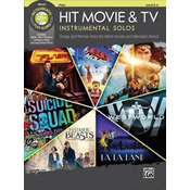 HIT MOVIE & TV INSTRUMENTAL SOLOS PLAY ALONG FLUTE+CD