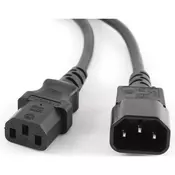 Gembird PC-189 power cable Black C14 coupler