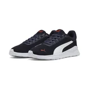 PUMA Anzarun Vivid Sneakers Unisex, Women, Navy/White/Red Flash, 37.5
