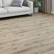 vidaXL Laminatne talne obloge 15 pcs Beljen rjav 101 x 20 x 0,8 cm