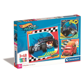 UNBRANDED 3x48 kosov Puzzles Kids Hotwheels