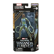 HASBRO Marvel F3676 Legends Series Black Panther Wakanda Forever Nakia 6-palčna akcijska igrača, 5 dodatkov, 1 del za sestavljanje figure, več, (21041559)
