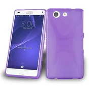 Cadorabo Cadorabo Case, združljiv s Sonyjem v pastelni vijolični barvi - zaščitni pokrov iz fleksibilnega silikona TPU, (20586727)