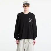 Majice Carhartt WIP L/S Eightynine Waffle T-Shirt UNISEX Black/ White XXL