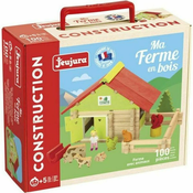 Figure djelovanja Jeujura Farm With Animals 100 Dijelovi Playset