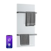 Klarstein Infrardeči panel HotSpot Crystal Smart | 800 W | 12 m2 | Upravljanje na dotik in glasovni pomočnik