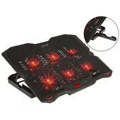 BLOW Hladilna podloga za prenosnik 6 VENTUS ventilatorjev