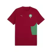 Morocco PUMATECH Pocket Tee Men, Football, Dark Crimson/Victory Gold, XL