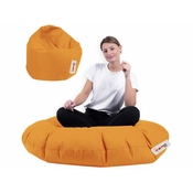 Hanah Home HANAH HOME Iyzi 100 Cushion Pouf - Orange vrtna sedežna vreča, (21109075)