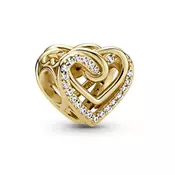 Pandora Romantična pozlačena perla Shine 769270C01