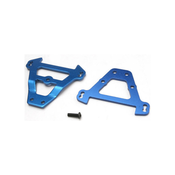 Traxxas pregrada za šasijo aluminijasto modra (P + Z)