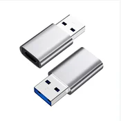 INF USB 3.0 Moški na Type-C Ženski Adapter za Digitalni Avdio (2 kosa) Grey, (5000291400)