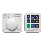 Logitech 920-012932 MX Creative Console Svetlo siva
