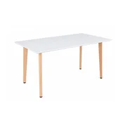 Kvadratna jedilna miza Verona 120 cm bela