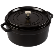 Staub Cocotte BLK 26cm i round black