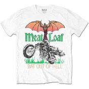 Meat Loaf Bat Out Of Hell White L Majica