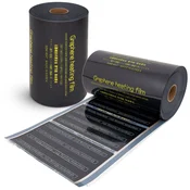 Komplet IR grelne folije Cronos GRAPHENE 220W/m2 50cm - 7m2 + termostat AC605H-WiFi bel