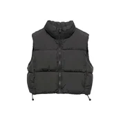 Pull&Bear Brezrokavnik črna