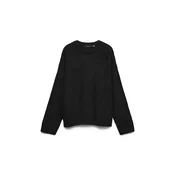 VERO MODA Pulover VMLEA črna