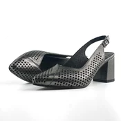 Mona Shoes Ženske cipele, Kožne, Tamnosive