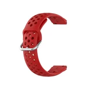 BStrap Silicone Dots pašček za Garmin Vivoactive 4s, red