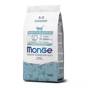 Monge cat Kitten hrana s postrvjo za mladiče - 1.5 kg