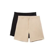 Pull&Bear Hlače STWD  bež / črna