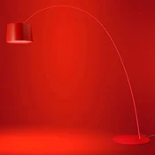 Foscarini Twiggy MyLight LED-stoječa svetilka CCT vijolična - Dnevna soba/jedilnica - Dizajn - purpur (rdeča) - Plastika