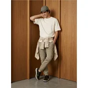 Sinsay - Pamucne relaxed cargo jogger pantalone - svetlozelena