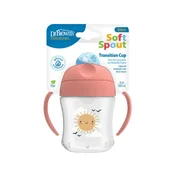 CAŠA TRENING MEKANI KLJUN 180 ml ROZA
